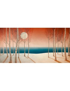 Luz de luna en el mar