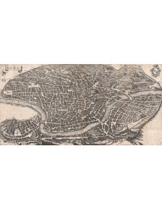 Vista panorámica de Roma, 1640