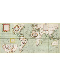 Nova y accussima totius terrarum orbis tabula nautica, 1707