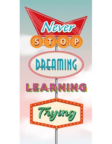 Nunca te detengas...