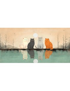 Amigos a la luz de la luna