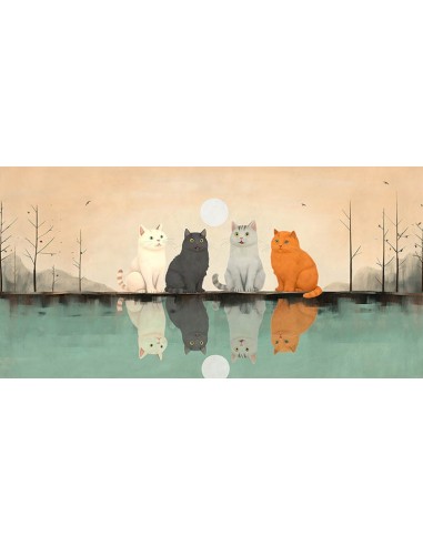 Amigos a la luz de la luna