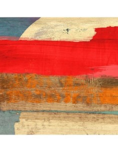 La luna saliendo del cielo carmesí I