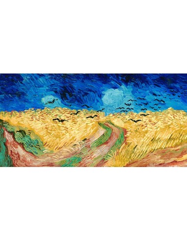 Campo de trigo con cuervos