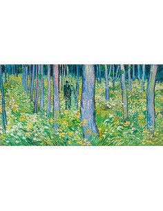 Maleza con dos figuras