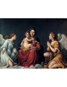 Virgen con el Niño y Ángeles