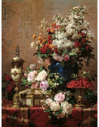 Composición con rosas