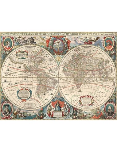 Nova totius Terrarum Orbis Geographica ac tabla hidrográfica