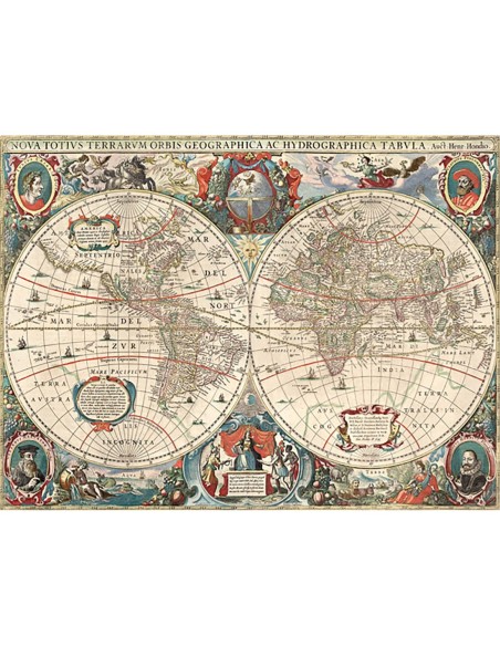 Nova totius Terrarum Orbis Geographica ac tabla hidrográfica