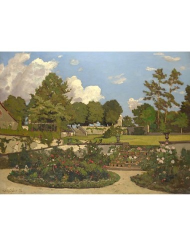 El jardín del pintor en Saint-Privé