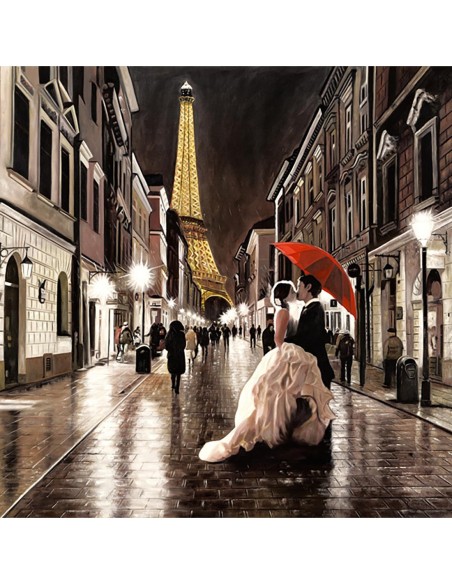 Besos en París (detalle)