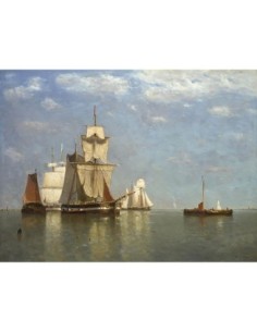 Barcos anclados en el agua