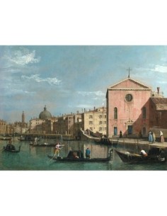 El Gran Canal frente a Santa Croce, Venecia