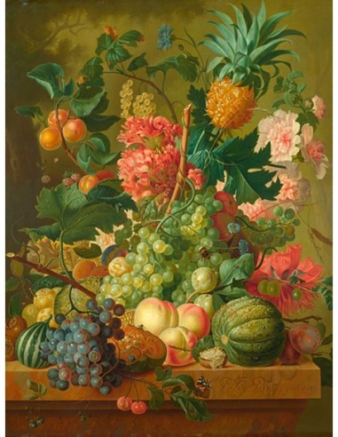 Frutas y flores