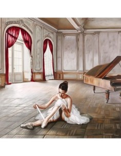 Preparándose para el baile