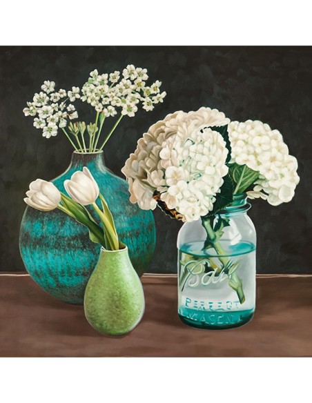 Pequeña niña de las flores I