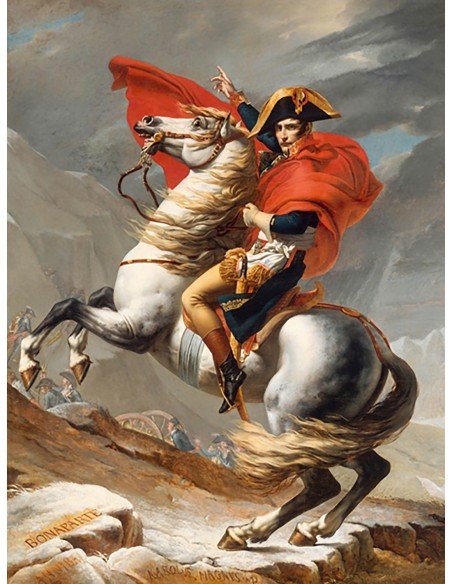 Bonaparte franquiciante le Grand Saint-Bernard