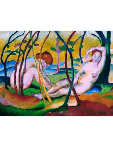 Desnudos bajo los árboles