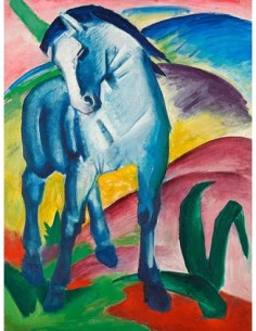 Caballo azul I