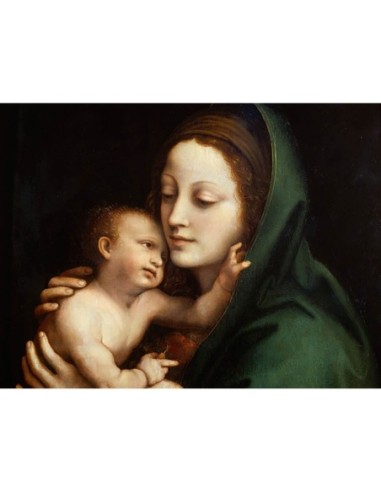 Virgen con el Niño (detalle)