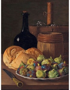 Bodegón con higos y pan, c. 1770
