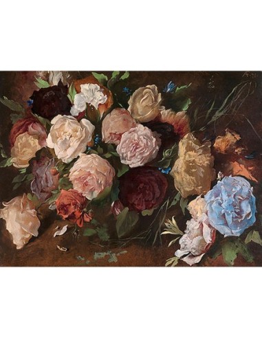 Estudio de flores, 1871