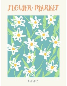 Mercado de flores: Margaritas