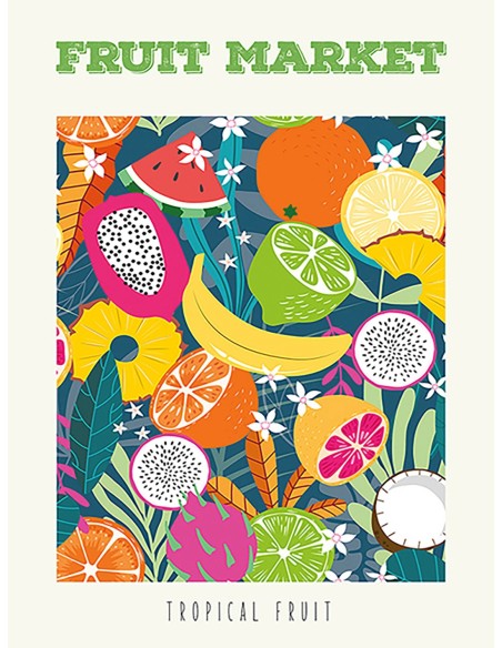 Mercado de Frutas: Frutas Tropicales II