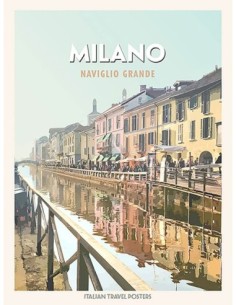 Milán: Naviglio Grande