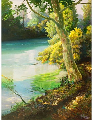 En la orilla del río