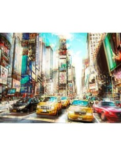 Multiexposición I en Times Square