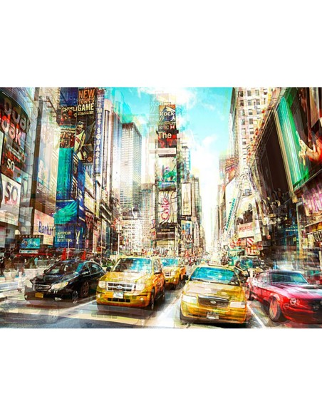 Multiexposición I en Times Square