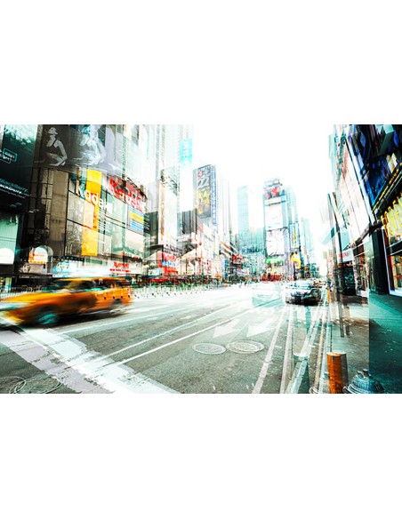 Multiexposición II en Times Square