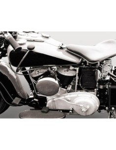 Motor V-Twin americano clásico (detalle)