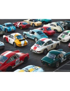 Coches deportivos clásicos en el Gran Premio de Nürburgring