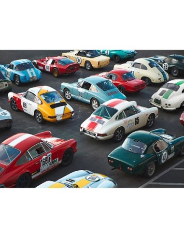 Coches deportivos clásicos en el Gran Premio de Nürburgring