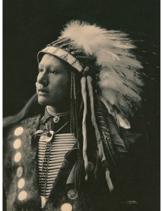 Oso de cuerno hueco de John, sioux, 1898