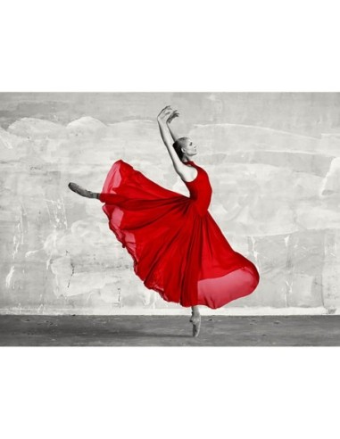 Bailarina en rojo