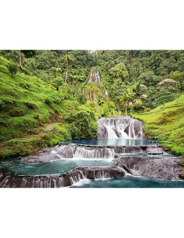 Cascada en Santa Rosa de Cabal, Colombia