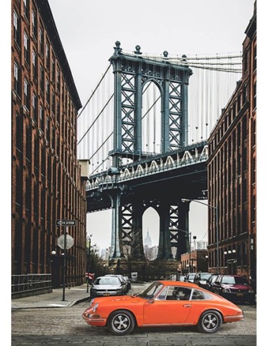 Por el puente de Manhattan