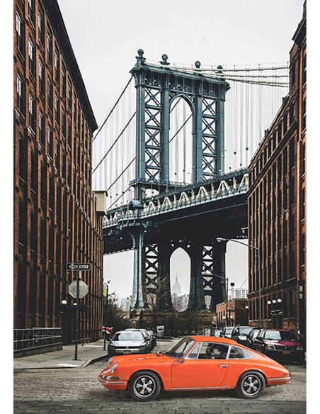 Por el puente de Manhattan