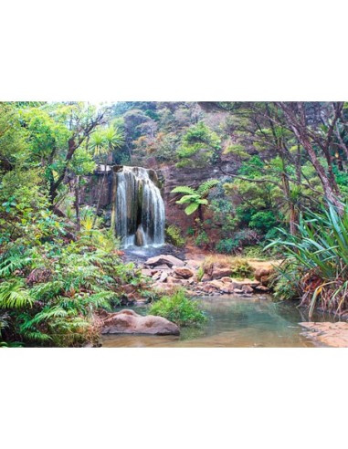Cascada de la selva tropical (detalle)