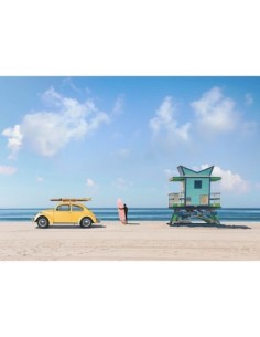 Esperando las olas, Miami Beach