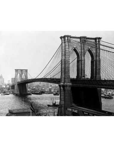 Puente de Brooklyn, Nueva York, 1900