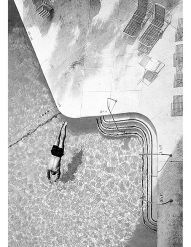 La piscina II (blanco y negro)