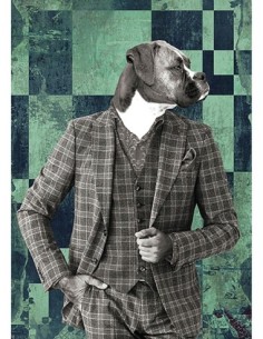 Caballero 1 (blanco y negro)