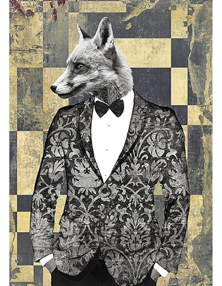 Caballero 2 (blanco y negro)