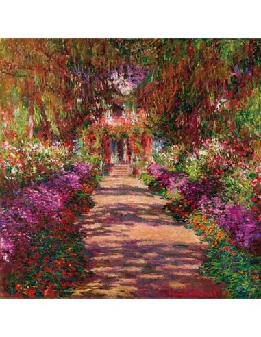 Camino en el jardín de Monet, Giverny