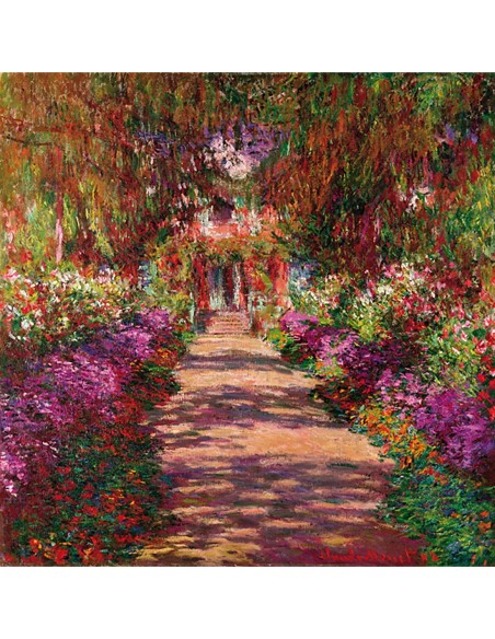 Camino en el jardín de Monet, Giverny