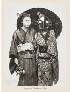 Geishas con vestimenta tradicional